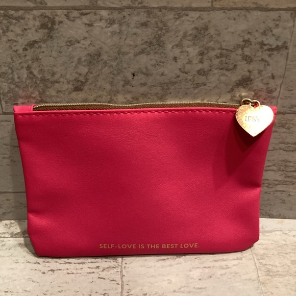 Ipsy Pink Marble Glam Cosmetic Bag & Oryza Beauty Nebula Shimmer Eyeshadow Set - Picture 2 of 10